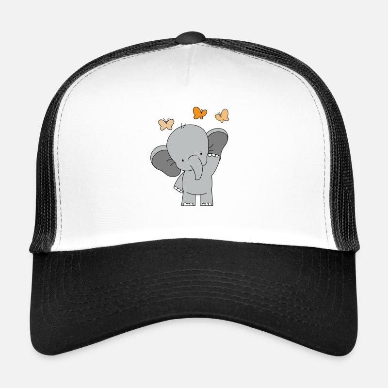Bébé éléphant 🧡🧡🧡🧡 Casquette trucker 
