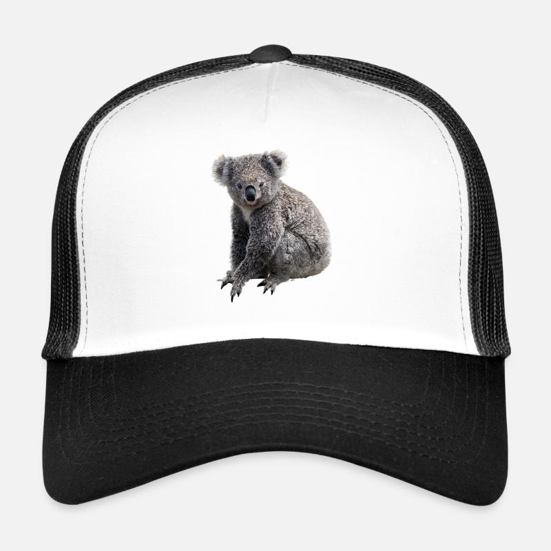 Koala - Casquette trucker  - blanc/noir