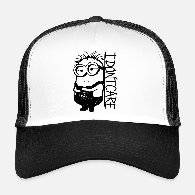 Minions Phil I Don't Care Trucker Cap