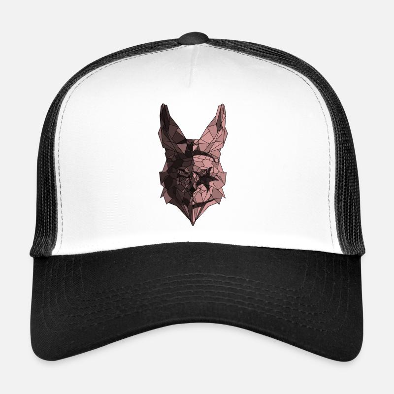 Fennec Polygonflagge von Algerien Trucker Cap