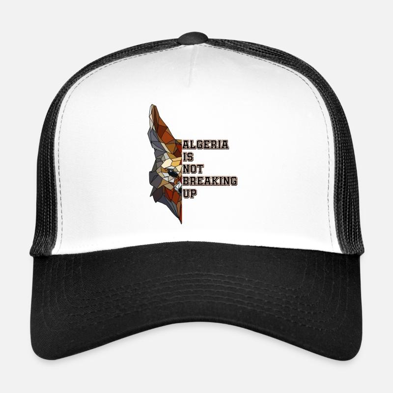 Algeria is not breaking up - Trucker Cap - white/black