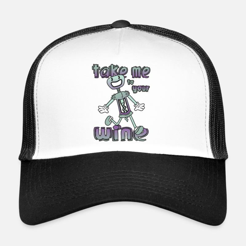 Funny corkscrews Trucker Cap