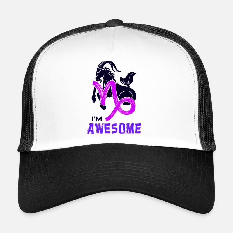 Steinbock Astrologie Horoskop Tierkreis Statement Trucker Cap