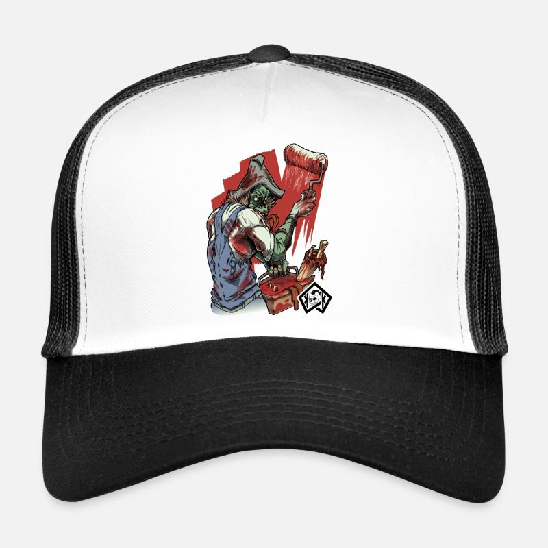 Painters, varnishers, artists, craftsmen - Trucker Cap - white/black