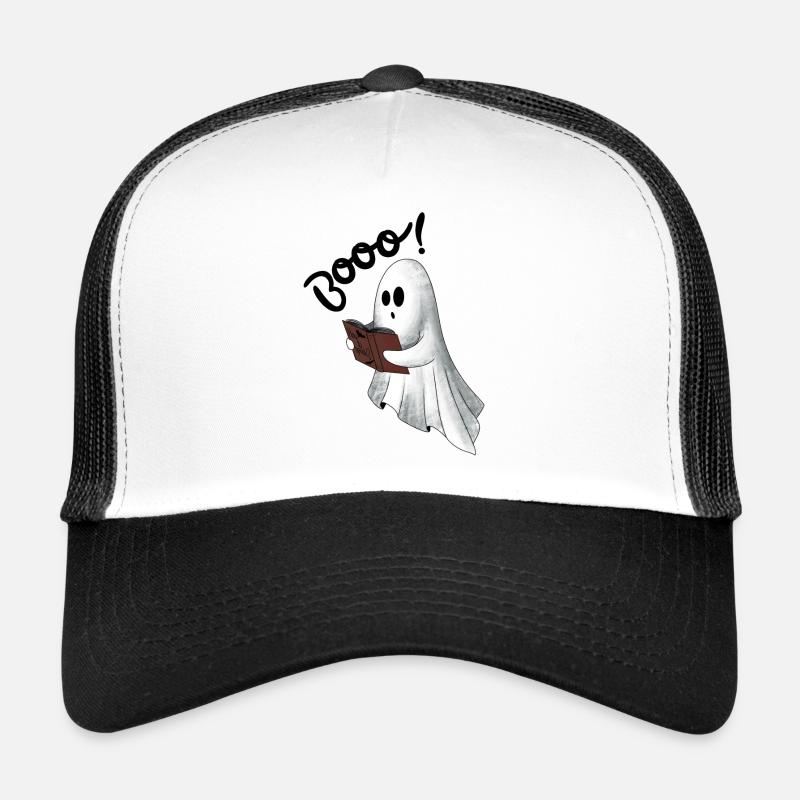 Creepy Ghost Trucker Cap