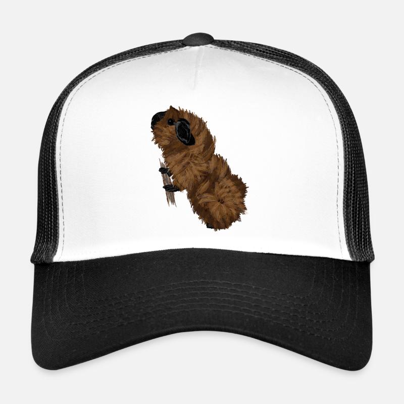 Design mit einem Rosetten-Meerschweinchen 3 Trucker Cap
