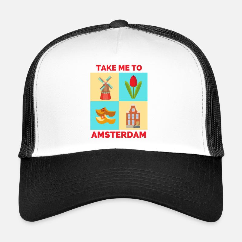 EMMÈNE-MOI À AMSTERDAM Casquette trucker 