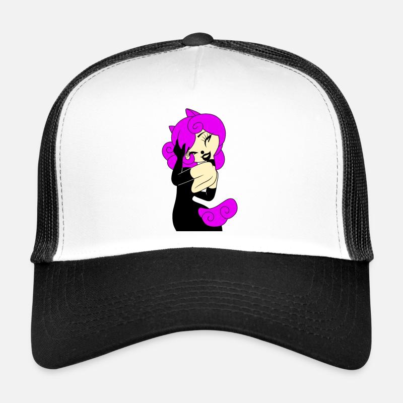 T-Shirt Mädchen Perfekte Pferde Rosa Schwarzes Kleid 2022 Trucker Cap