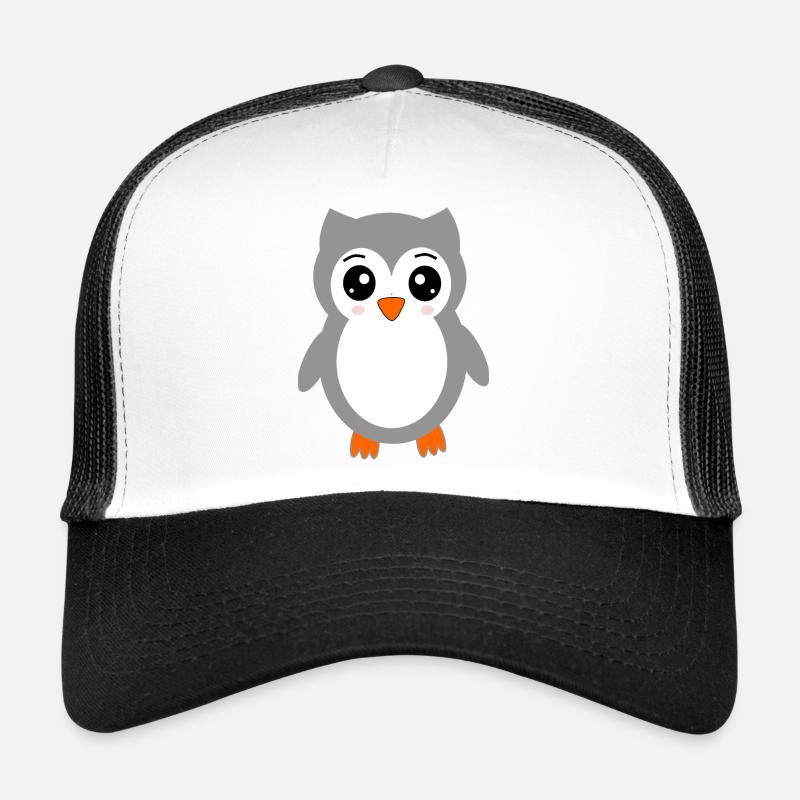 gray owl Trucker Cap