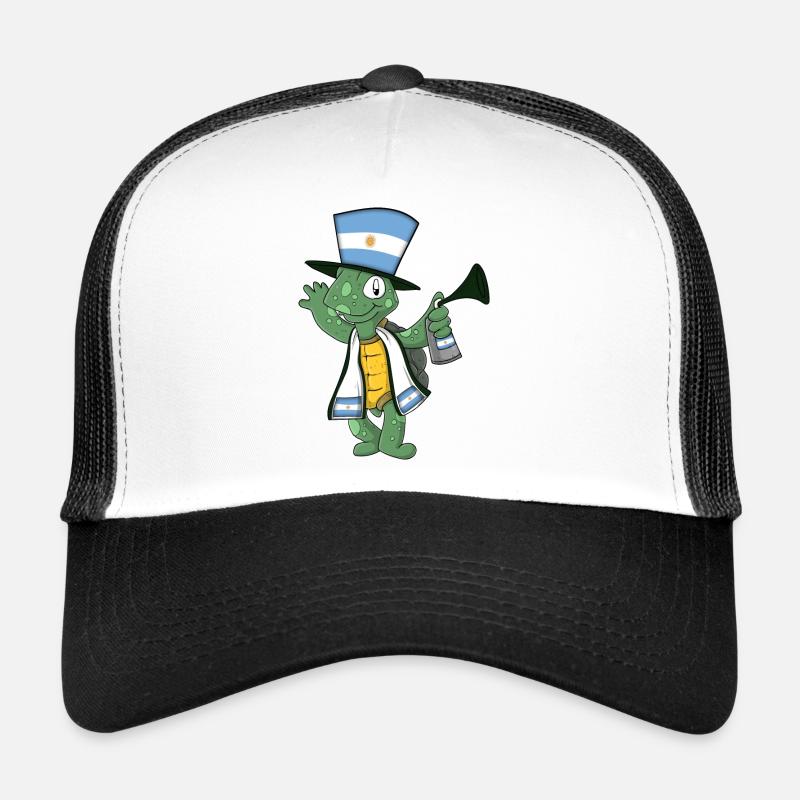 Tortue fan argentine Casquette trucker 