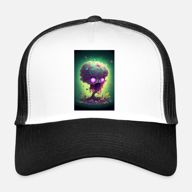 Zombie Frozen - Trucker Cap - Weiß/Schwarz