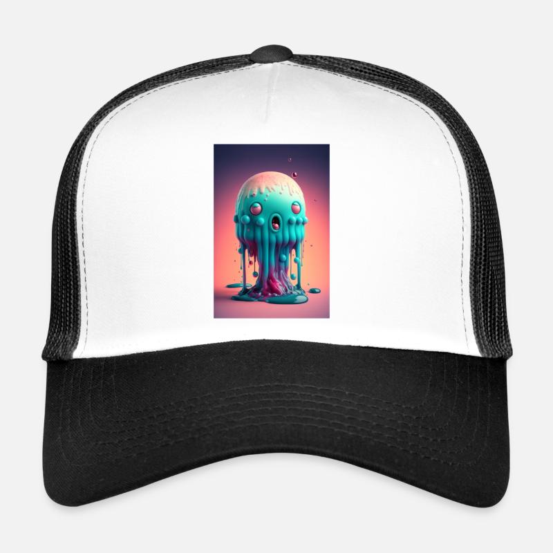 Zombie Frozen - Trucker Cap - white/black