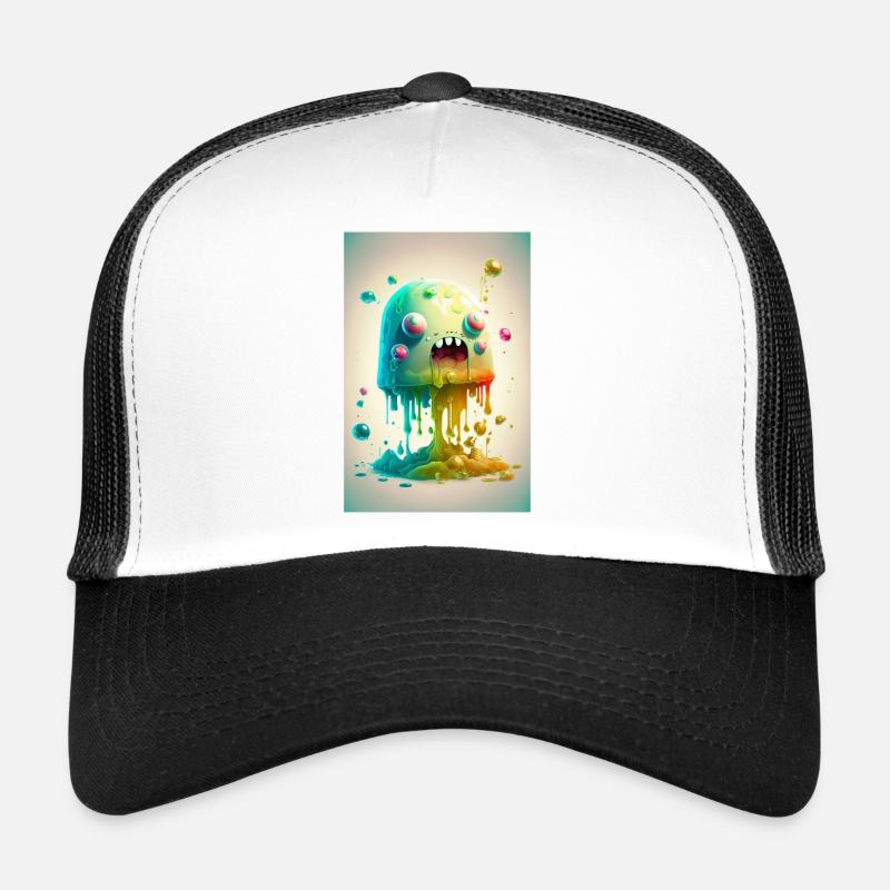 Zombie Frozen - Trucker Cap - white/black