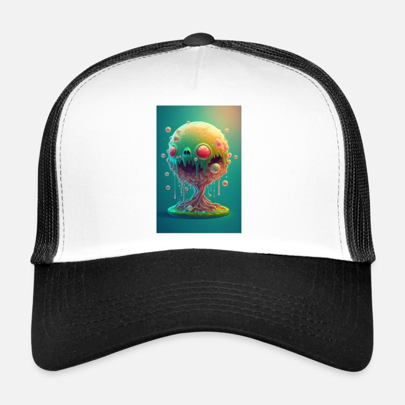 Zombie Frozen - Trucker Cap - white/black