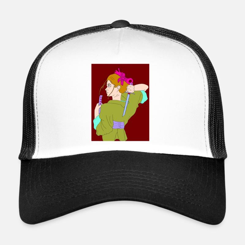 Kimono Mädchen Trucker Cap