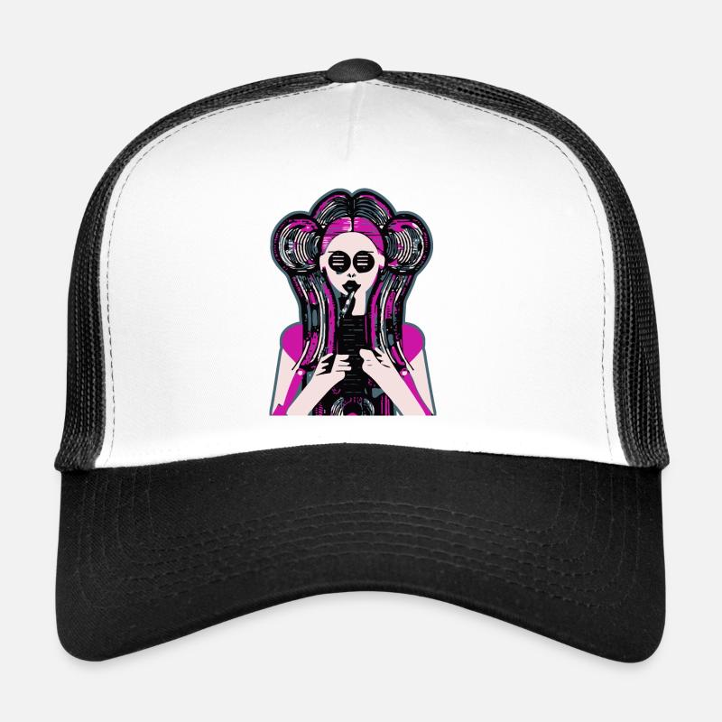 Musik Mädchen Trucker Cap