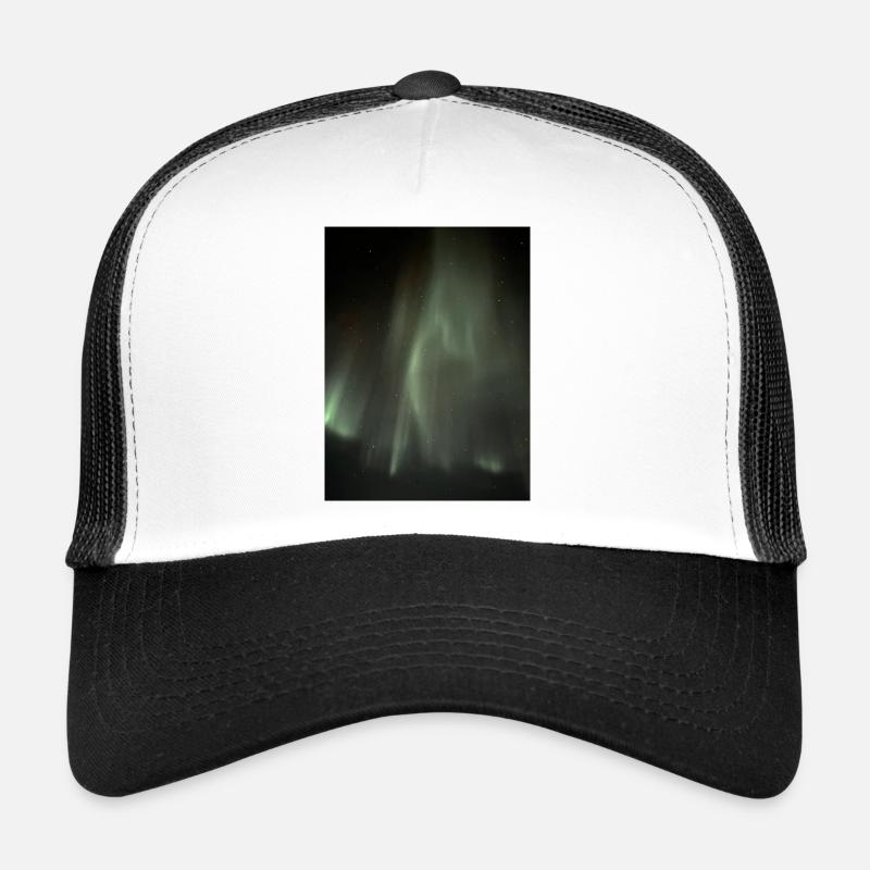 Das Oberlicht der Nordlichter - Trucker Cap - Weiß/Schwarz