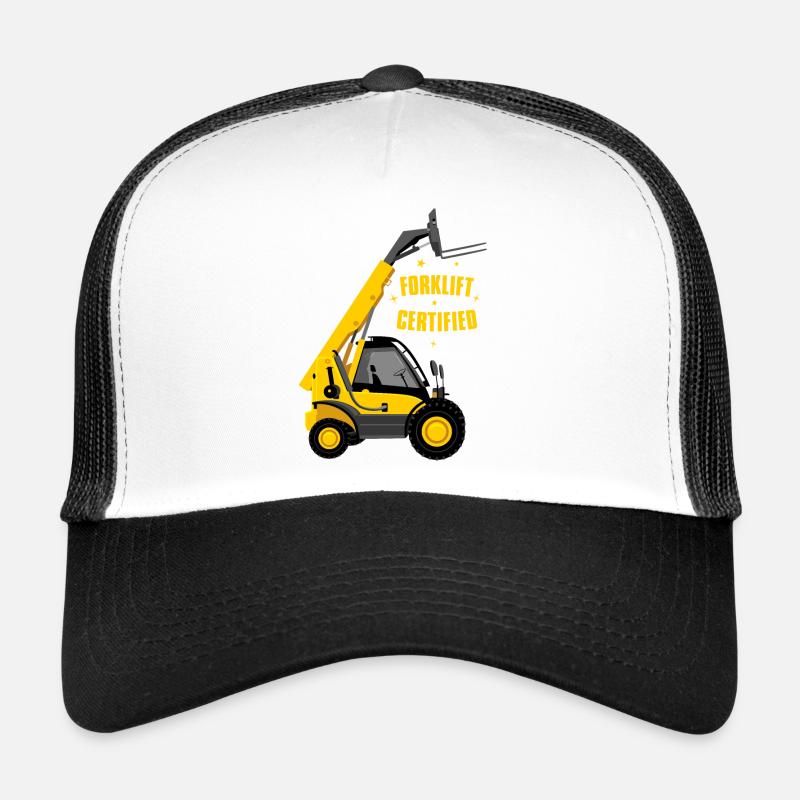 Forklift certified Trucker Cap