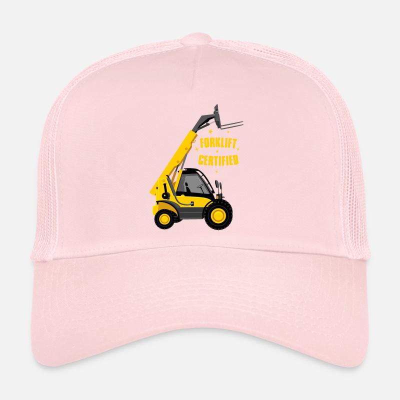 Forklift certified Trucker Cap