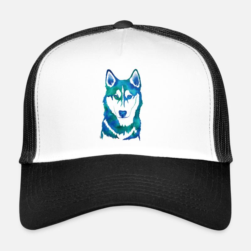 Chien Casquette trucker 
