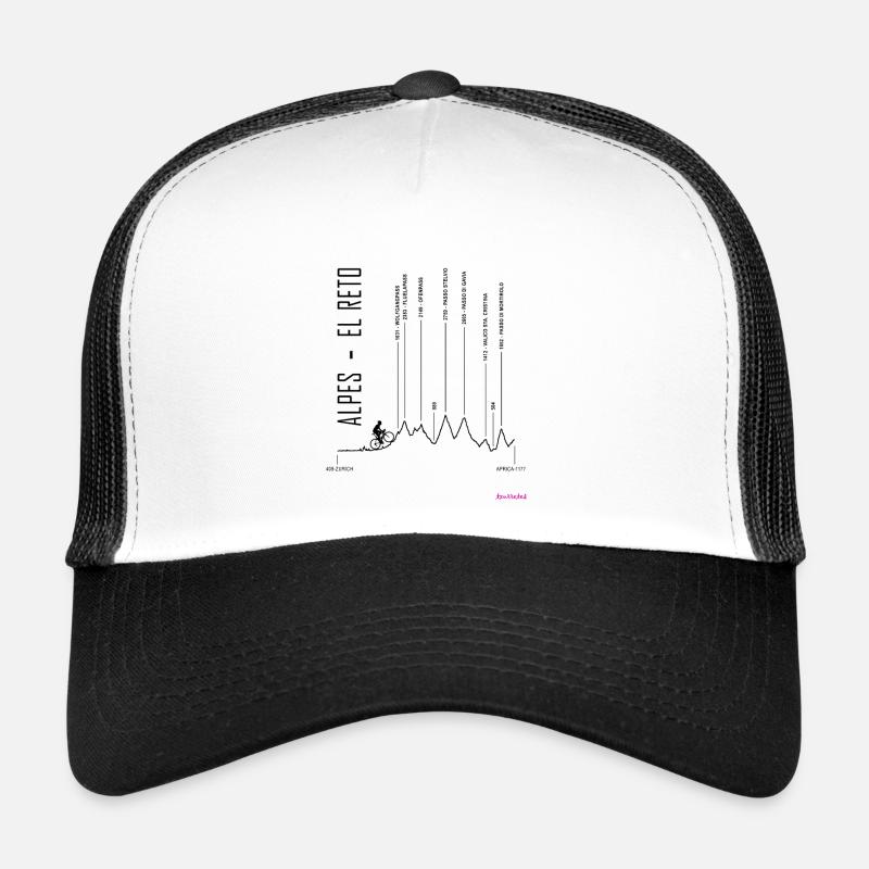 ZURICH APRICA for white - Trucker Cap - white/black