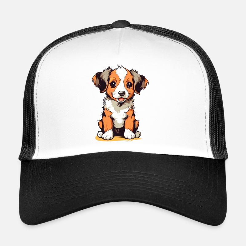 Süßer Hundewelpe Trucker Cap