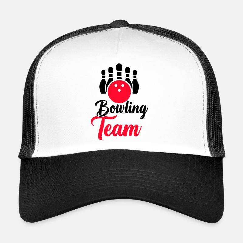 Équipe de bowling Casquette trucker 
