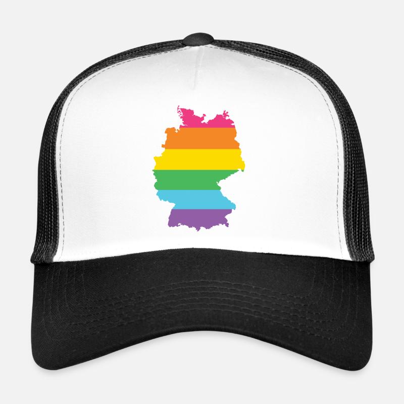 LGBTQ Allemagne Casquette trucker 
