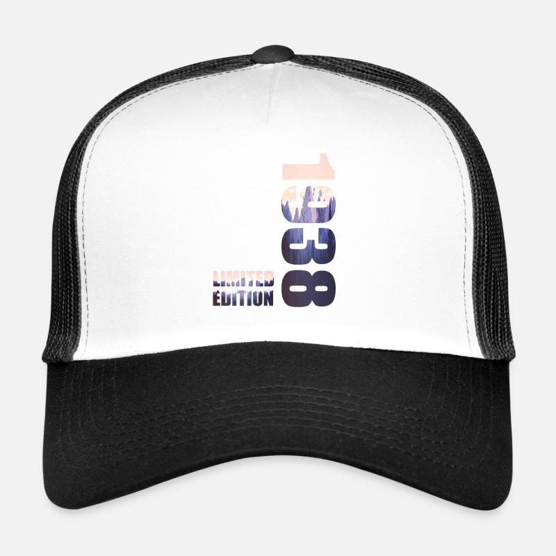 1938. Limited Edition T-Shirt Geburtstags Idee Trucker Cap