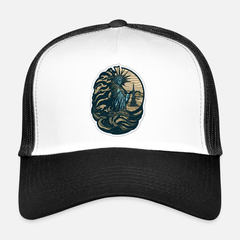 Vague transcendante : danse de la liberté Casquette trucker 