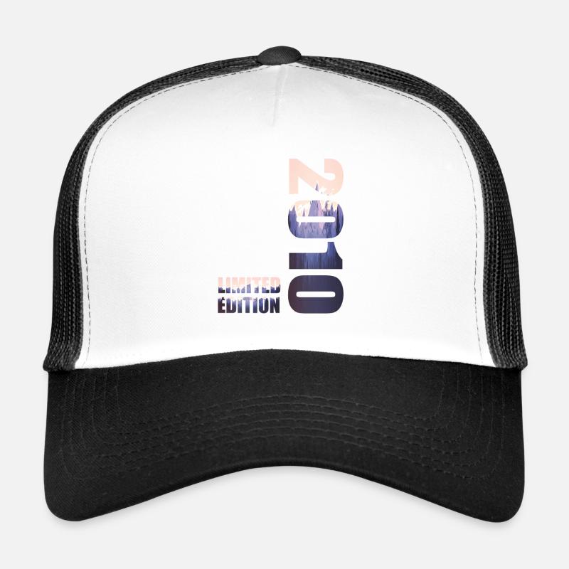Idée d’anniversaire de t-shirt édition limitée 2010 Casquette trucker 