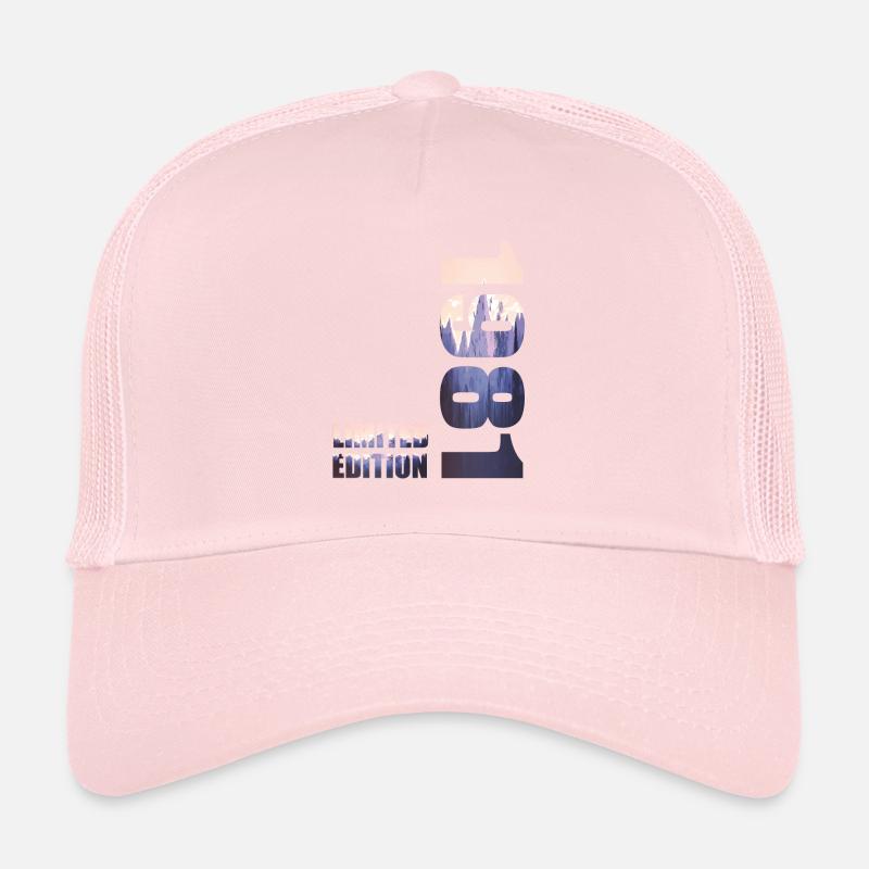 1981. Limited Edition T-Shirt Geburtstags Idee Trucker Cap