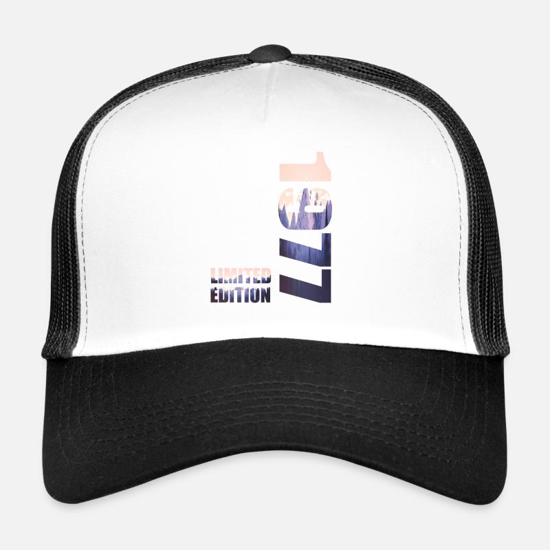 1977. Idée d’anniversaire de t-shirt en édition limitée Casquette trucker 