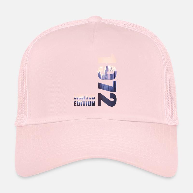 1972. Idée d’anniversaire de t-shirt en édition limitée Casquette trucker 