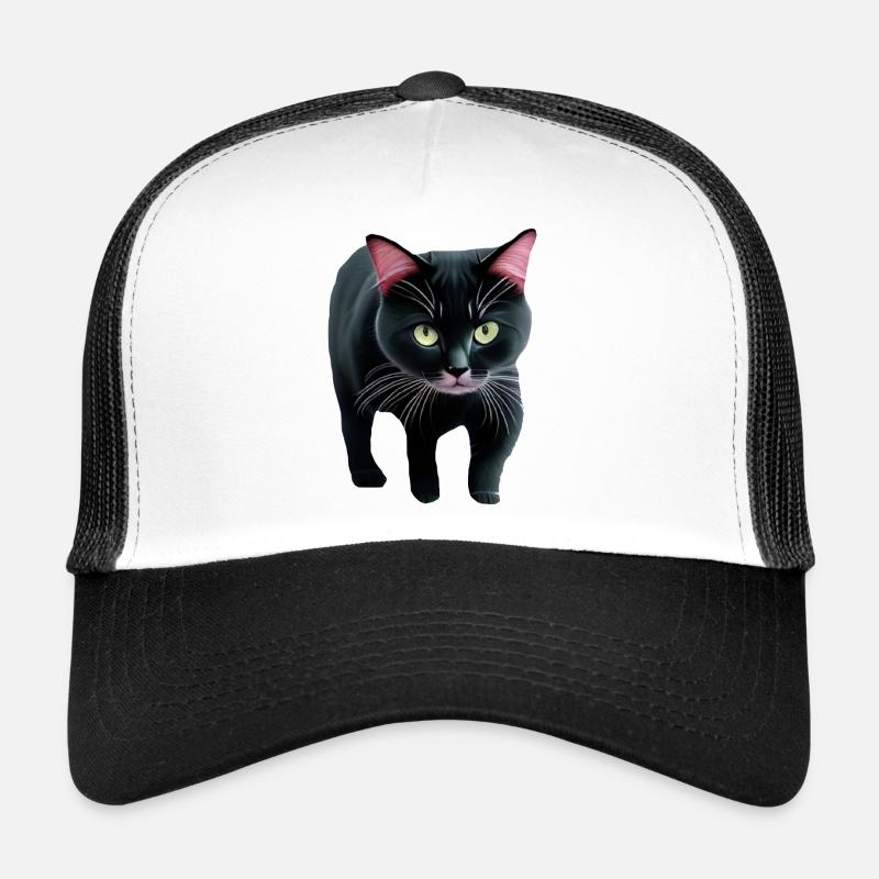 chat Casquette trucker 