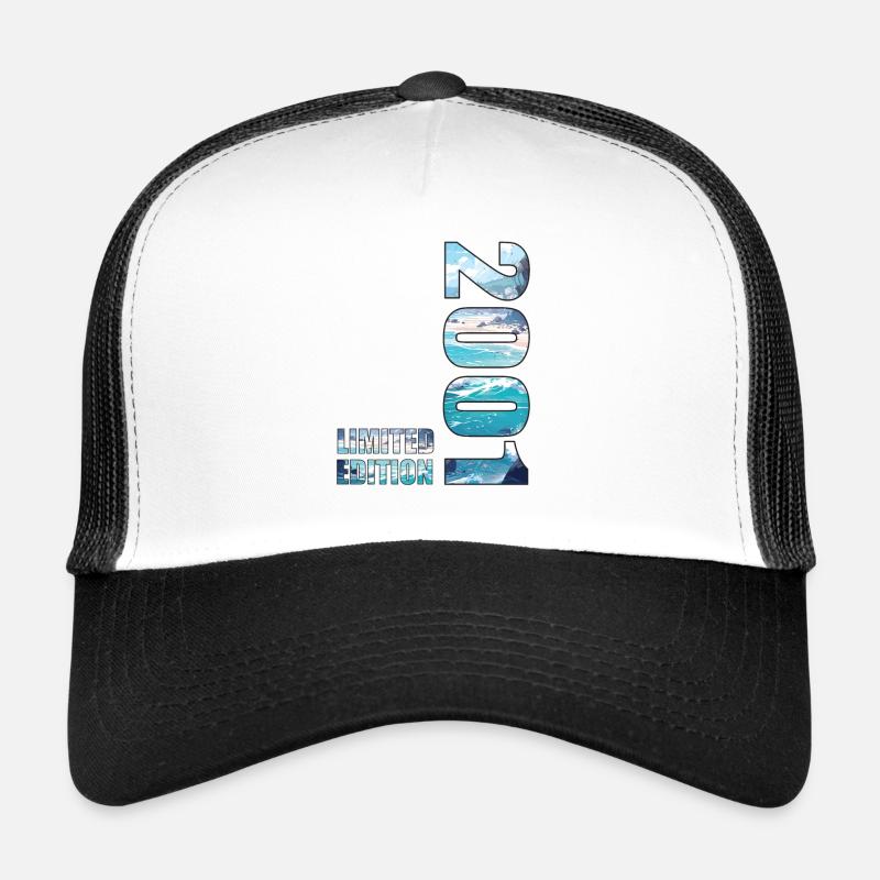 2001 Idée d’anniversaire de t-shirt en édition limitée Casquette trucker 