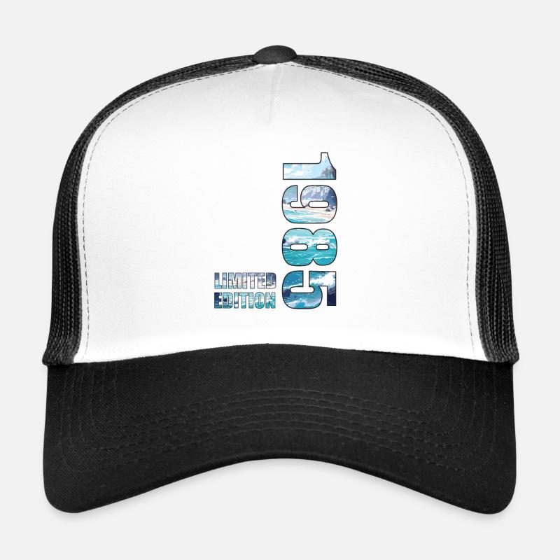 1985 Idée d’anniversaire de t-shirt en édition limitée Casquette trucker 