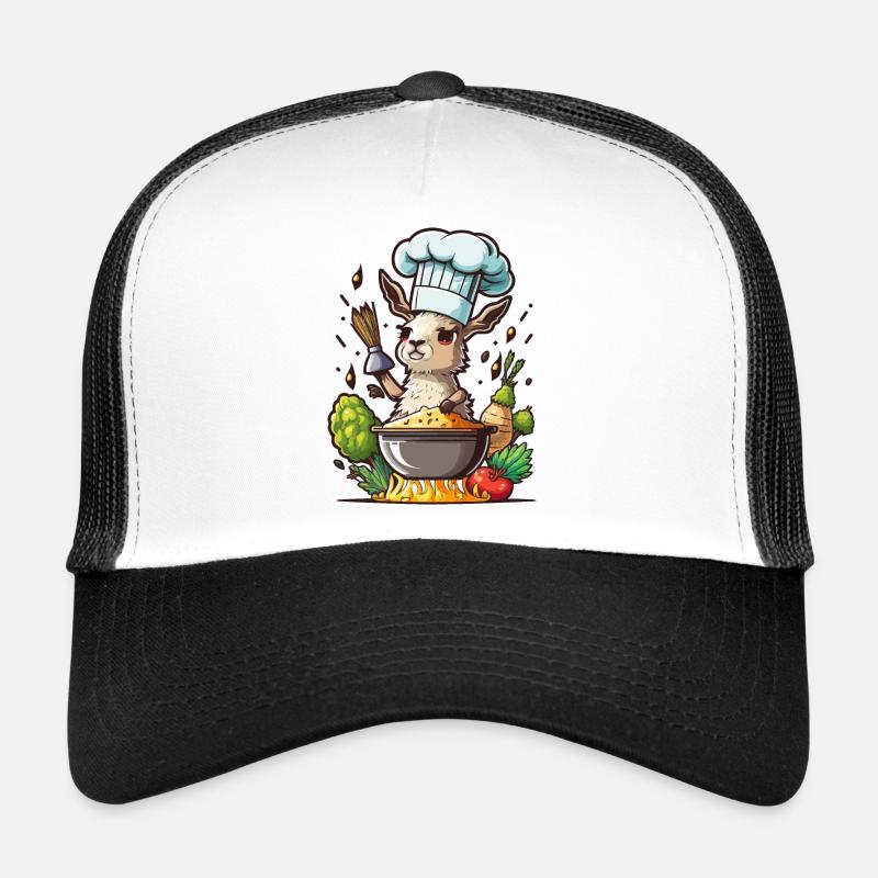 Chef de lama Casquette trucker 