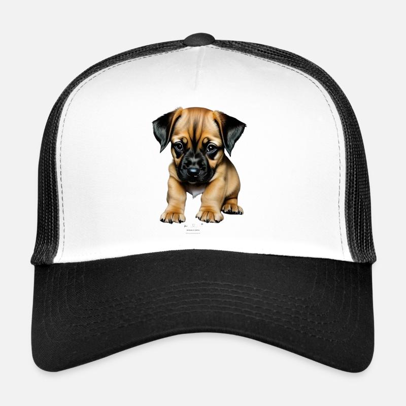 Puppy Cute Trucker Cap