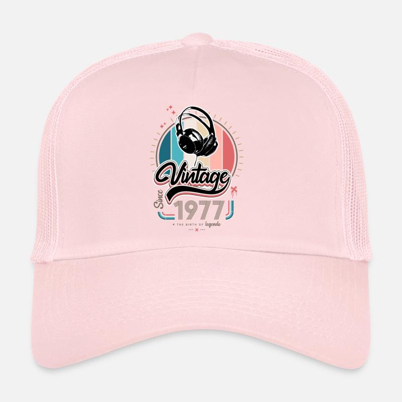 Vintage seit 1977 Kopfhörer Trucker Cap