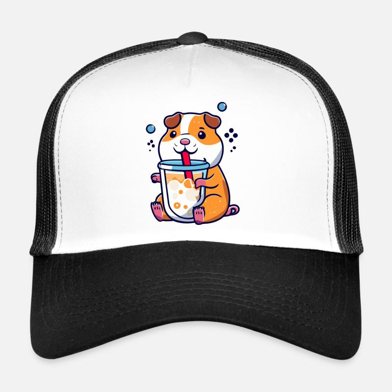 Bubbletea Hamster Geschenk Trucker Cap
