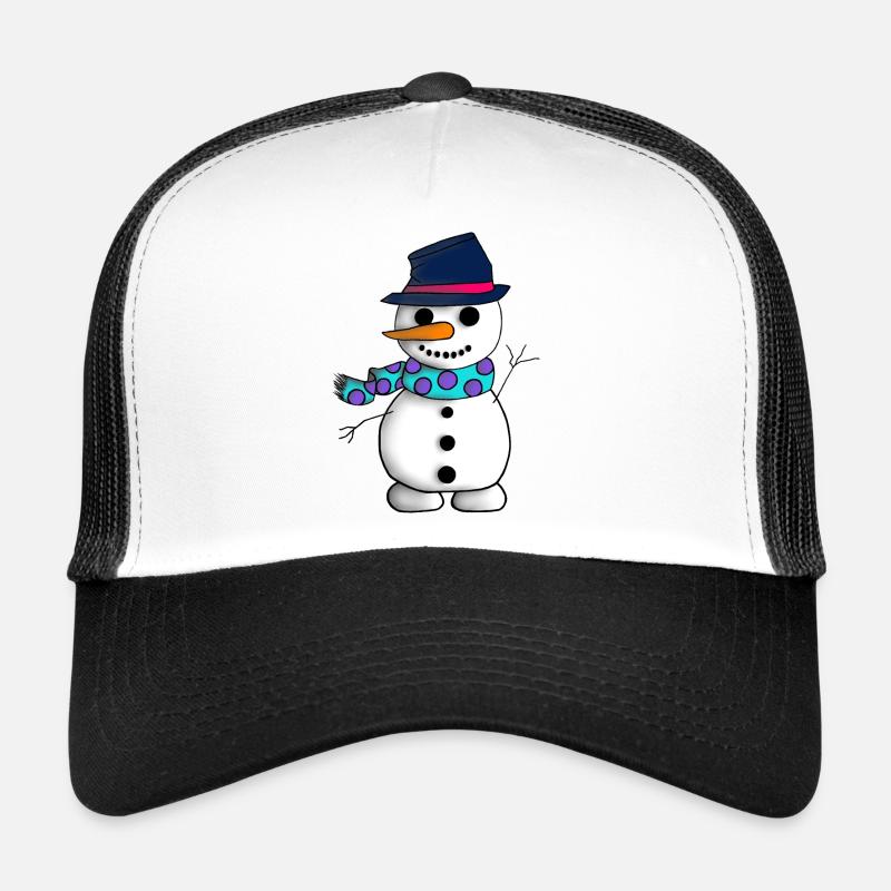 Frosty Style - Trucker Cap - Weiß/Schwarz