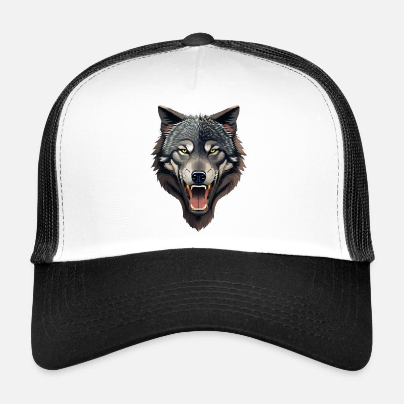 wolf Trucker Cap