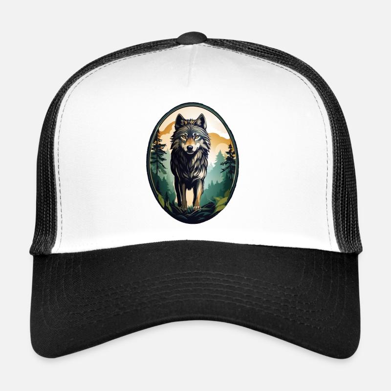 Waldbewohner Wolf Trucker Cap