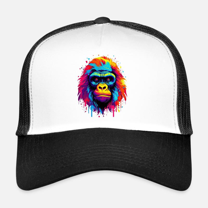 Gorille à spectre radiant Casquette trucker 