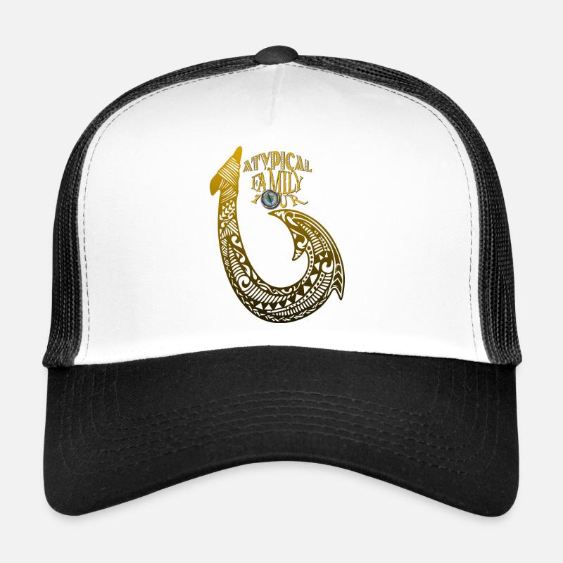 A.F.T Hook - Trucker Cap - white/black