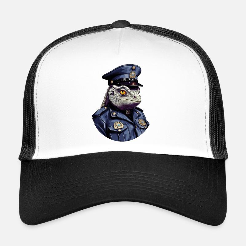 Chamäleon Polizei Trucker Cap
