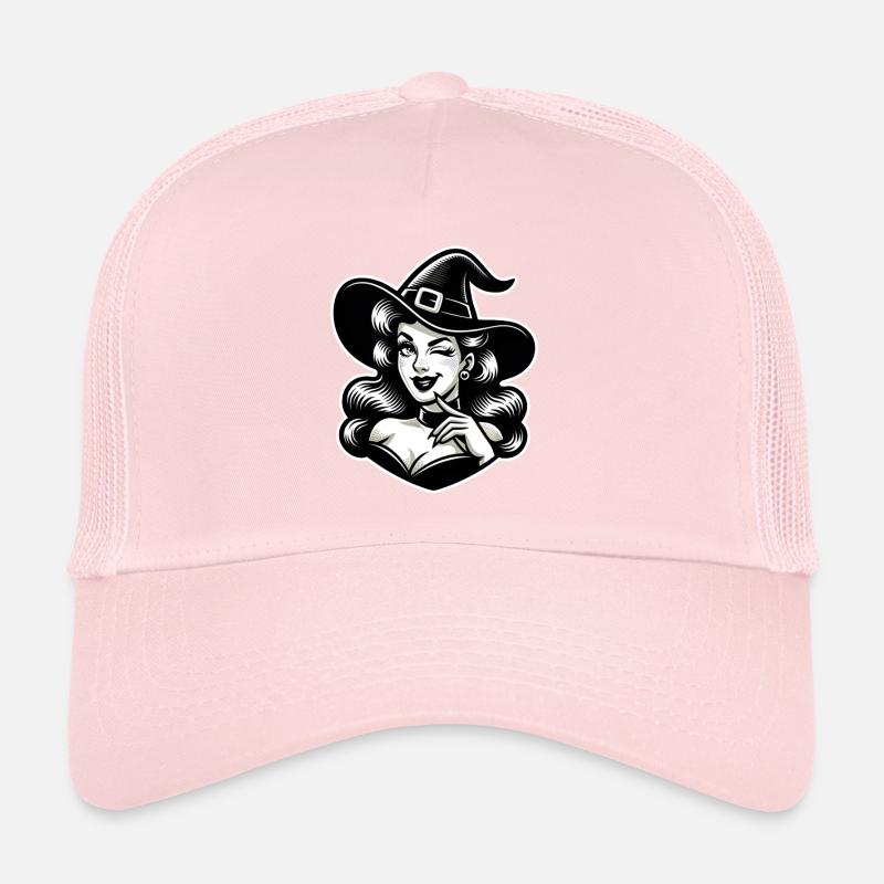 Maglore lanceur de sorts enchanté - Pin-up Sorcière Casquette trucker 