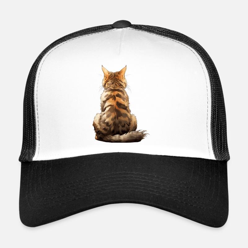 Amerikanische Bobtail-Katze Trucker Cap