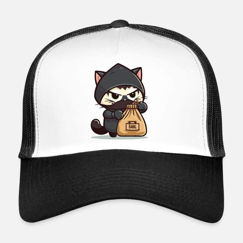 Purrfectly Sneaky Trucker Cap
